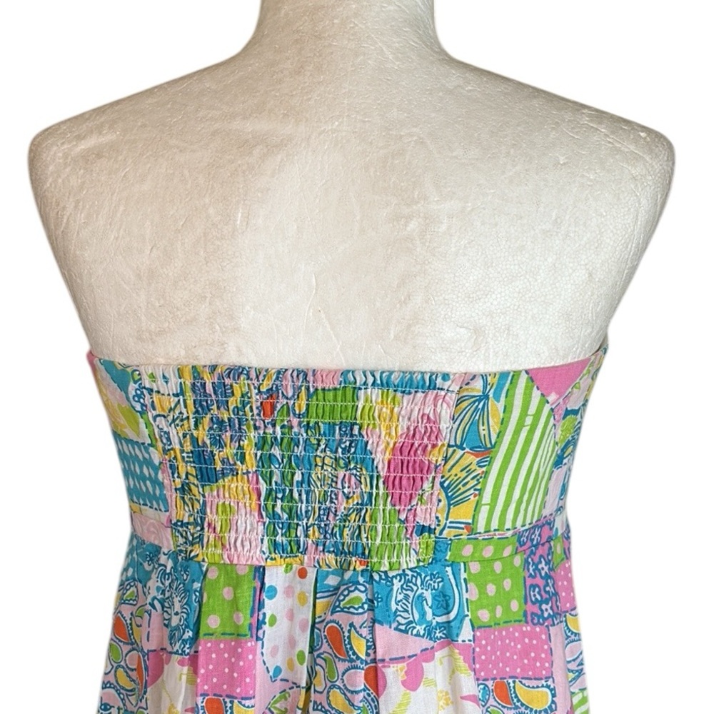 Lilly Pulitzer Gweneth Loco Patch Patchwork Flora… - image 6